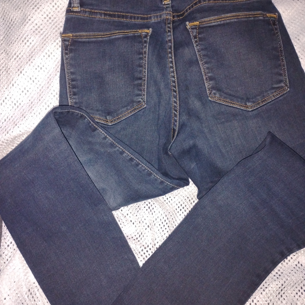 Frame Denim Women's Dark Blue Skinny Jeans - Picture 2 of 3